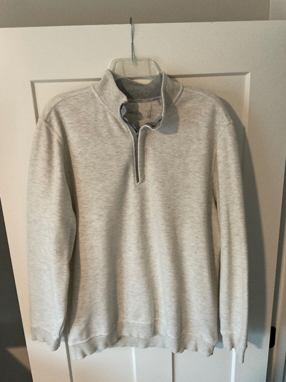 Walter Hagen Men’s Perfect 11 Gray Heather Quarter Zip Pullover Sweatshirt Sz L